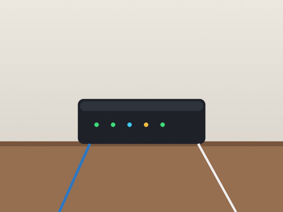 Router fitted